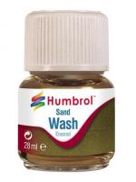 AV0207 Humbrol 28ml Enamel Wash - Sand